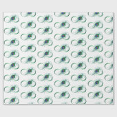 Infiniteitssymbool met Peacockdoether Cadeaupapier (Vlak)