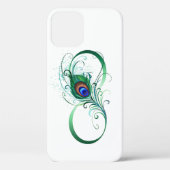 Infiniteitssymbool met Peacockdoether Case-Mate iPhone Case (Achterkant)