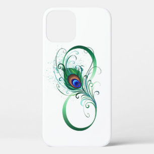 Infiniteitssymbool met Peacockdoether Case-Mate iPhone Case