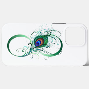 Infiniteitssymbool met Peacockdoether Case-Mate iPhone Case