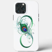 Infiniteitssymbool met Peacockdoether Case-Mate iPhone Case (Achterkant)