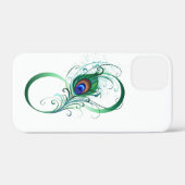 Infiniteitssymbool met Peacockdoether Case-Mate iPhone Case (Achterkant (horizontaal))