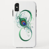 Infiniteitssymbool met Peacockdoether Case-Mate iPhone Case (Achterkant)