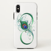 Infiniteitssymbool met Peacockdoether Case-Mate iPhone Case (Achterkant)