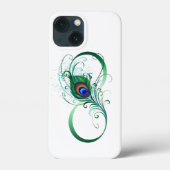 Infiniteitssymbool met Peacockdoether Case-Mate iPhone Case (Achterkant)