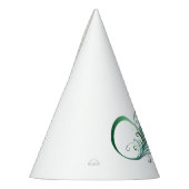 Infiniteitssymbool met Peacockdoether Feesthoedjes (Links)