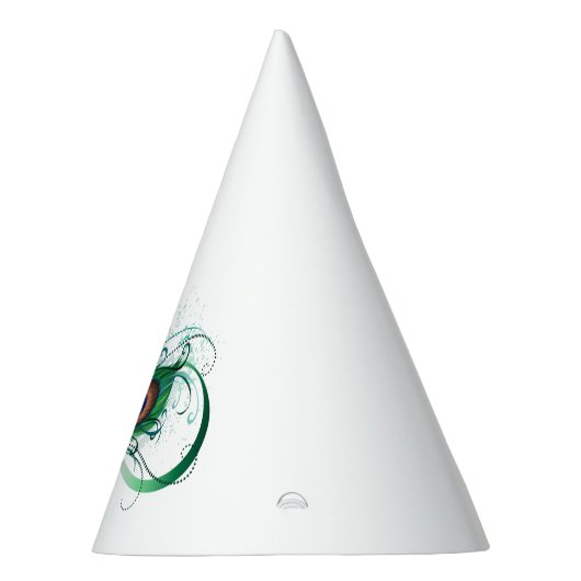 Infiniteitssymbool met Peacockdoether Feesthoedjes (Rechts)