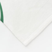 Infiniteitssymbool met Peacockdoether Fleece Deken (Hoek)