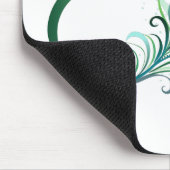 Infiniteitssymbool met Peacockdoether Muismat (Hoek)