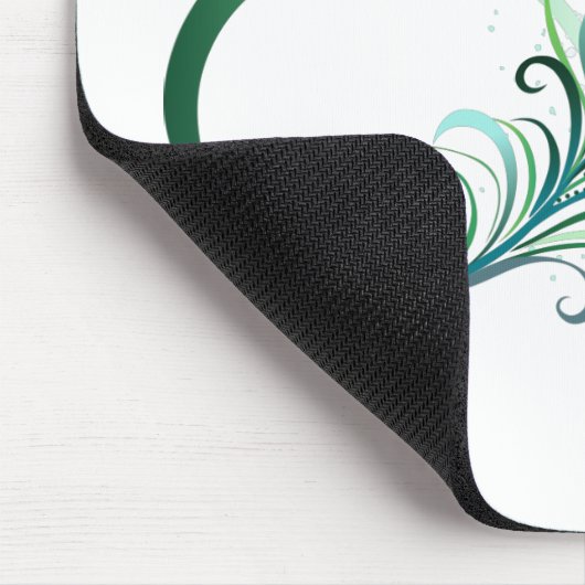 Infiniteitssymbool met Peacockdoether Muismat (Hoek)