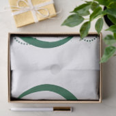 Infiniteitssymbool met Peacockdoether Tissuepapier (Geschenk)