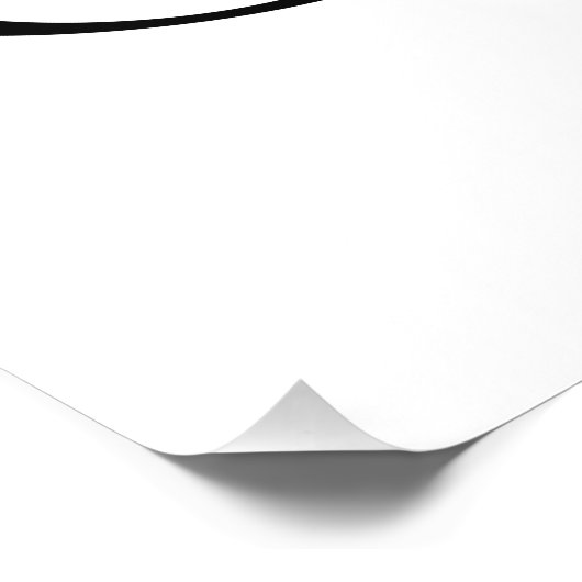 Infiniteitssymbool met regenboogRoos Foto Afdruk (Hoek)