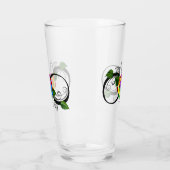 Infiniteitssymbool met regenboogRoos Glas (Links)