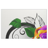 Infiniteitssymbool met regenboogRoos Stof (Fat Quarter)