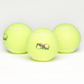 Infiniteitssymbool met regenboogRoos Tennisballen (Multi)