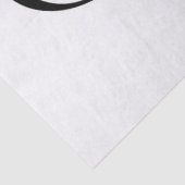 Infiniteitssymbool met regenboogRoos Tissuepapier (Detail)