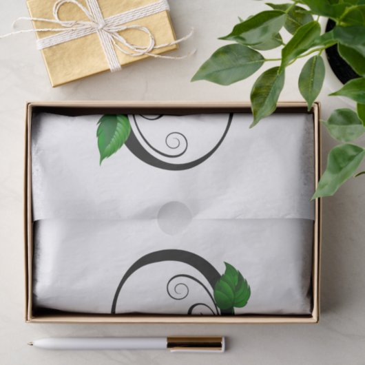 Infiniteitssymbool met regenboogRoos Tissuepapier (Geschenk)