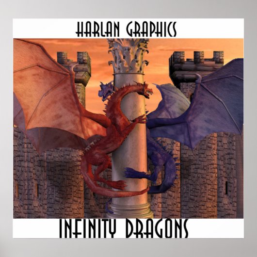 INFINITEITSTEKENINGEN POSTER (Voorkant)