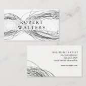 Infiniti / Expressieve Lijn Werk Visitekaartje (Voorkant / Achterkant)