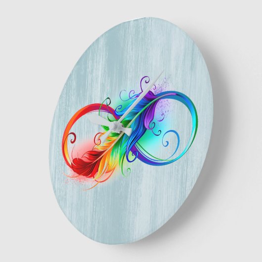 Infiniti Feather Grote Klok (Hoek)