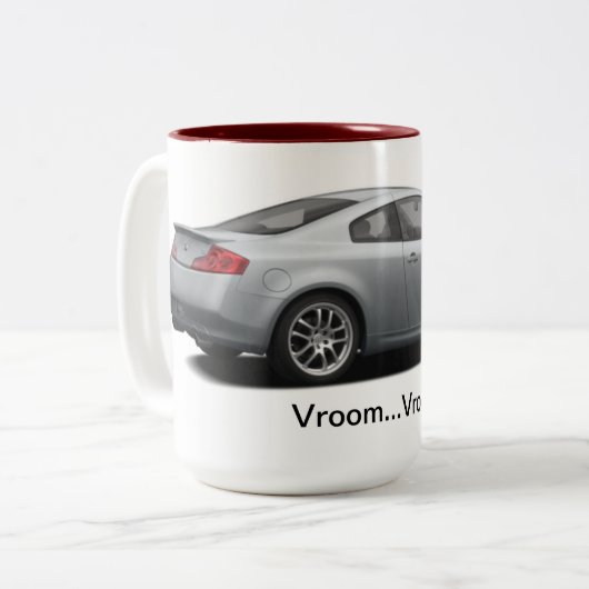 Infiniti G35 Coupe 15 oz. Tweetone Mok (Voorkant links)