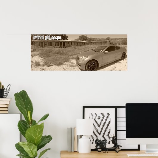 Infiniti G35 Coupe Poster (Thuiskantoor)