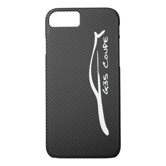 Infiniti G35 Coupe White Silhouette Logo Case-Mate iPhone Case (Achterkant)