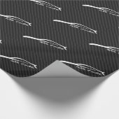 Infiniti G35 Coupe white silhoutte Cadeaupapier (Hoek)