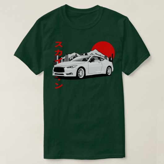 Infiniti Q60 Coupe T-shirt (Design voorkant)