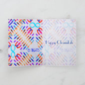 Infinity 8 nachten Chanoeka Kaarten (Binnen)