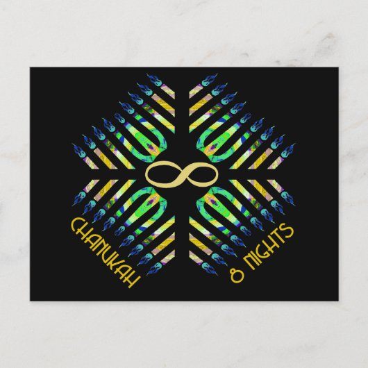 Infinity 8 Nights-Briefkaarten Briefkaart (Voorkant)