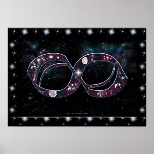 Infinity afdrukken poster (Voorkant)