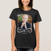 Infinity Always On My Mind Fotograaf Mama Memorial T-shirt (Voorkant)