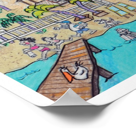 INFINITY BAY RESORT POSTER (Hoek)