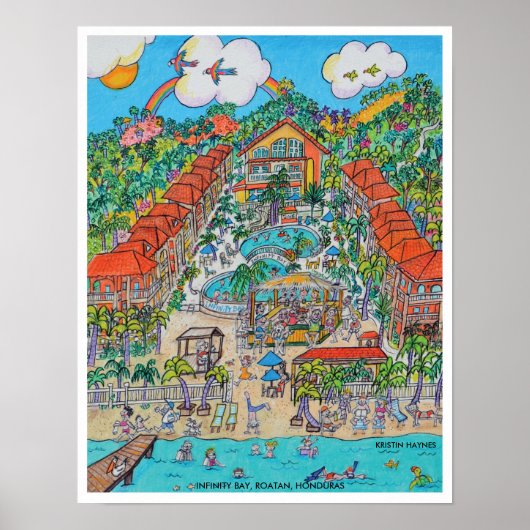 INFINITY BAY RESORT POSTER (Voorkant)