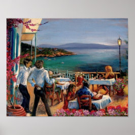 Infinity Blue Poster