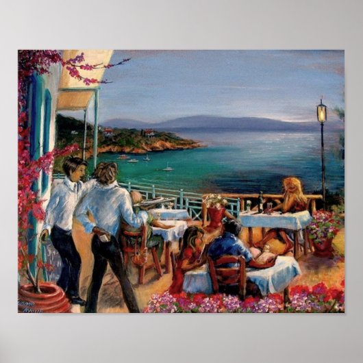 Infinity Blue Poster (Voorkant)