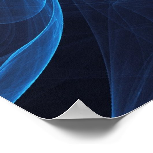 Infinity Blue Poster (Hoek)