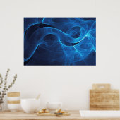 Infinity Blue Poster (Keuken)