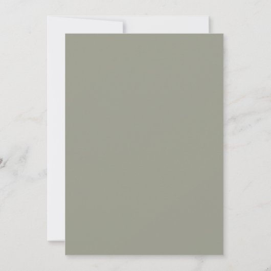 Infinity bord blue grijy taupe bruiloft kaart (Achterkant)