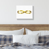 Infinity bruiloft canvas afdruk (Insitu (Slaapkamer))