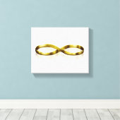 Infinity bruiloft canvas afdruk (Insitu (Houten vloer))