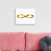 Infinity bruiloft canvas afdruk (Insitu (Woonkamer))