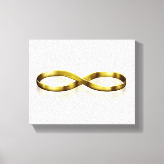 Infinity bruiloft canvas afdruk (Voorkant)