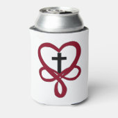 Infinity Christelijk Cross Blikjeskoeler (Blikje Achterkant)