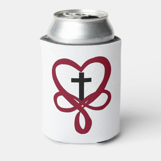 Infinity Christelijk Cross Blikjeskoeler (Blikje Achterkant)