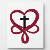 Infinity Christelijk Cross Fotoplaat (Voorkant)