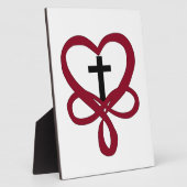 Infinity Christelijk Cross Fotoplaat (Zijkant)