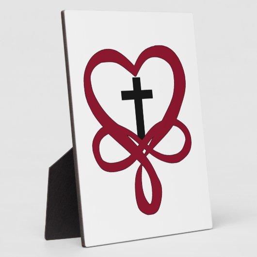 Infinity Christelijk Cross Fotoplaat (Zijkant)