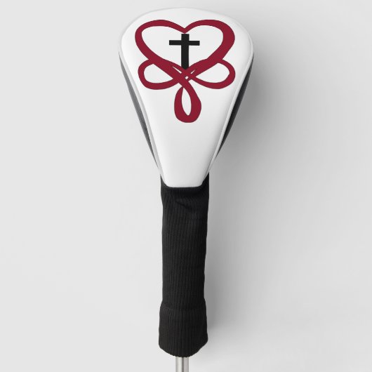 Infinity Christelijk Cross Golfheadcover (Voorkant)